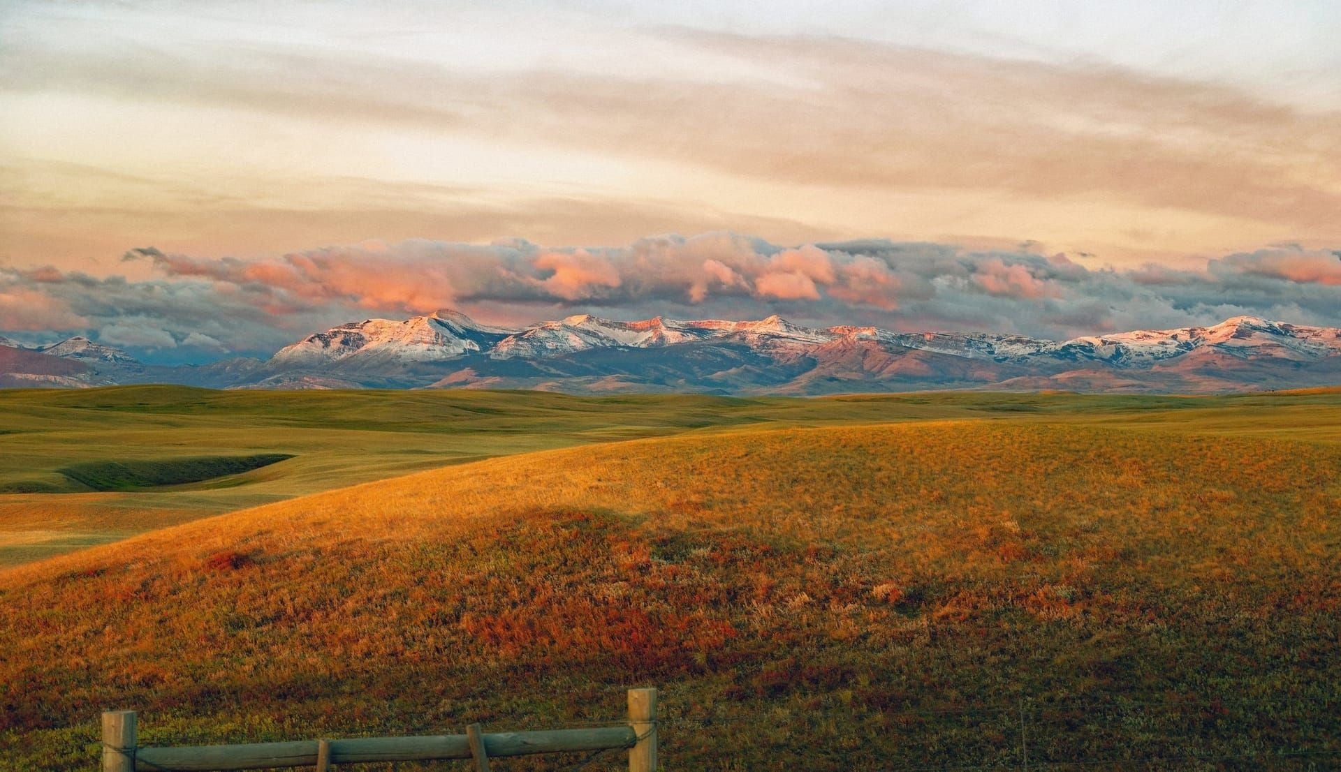 Mountain landscape in the American West.